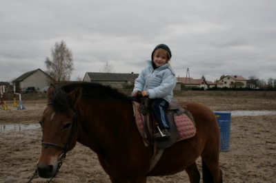 Radosne Maluchy na konikach - oczami dziecka